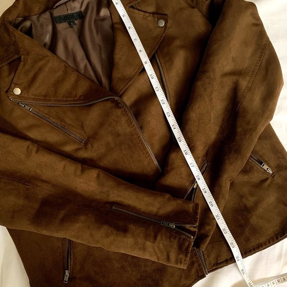 Uniqlo Faux Suede Jacket - Picture 3 of 4